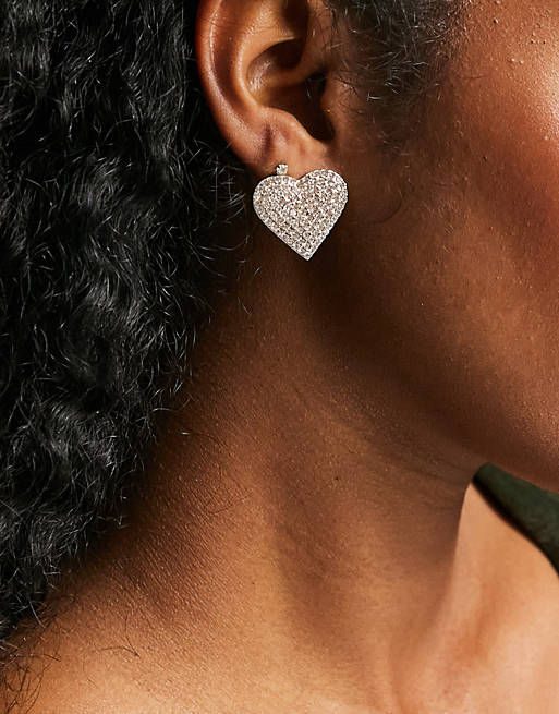 YouBella Jewellery Earrings for women Crystal Earrings for Girls and Women  (White)